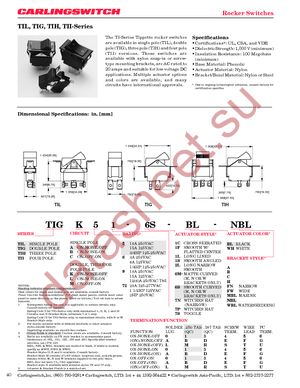 TILA51-1L-BL-FN datasheet  